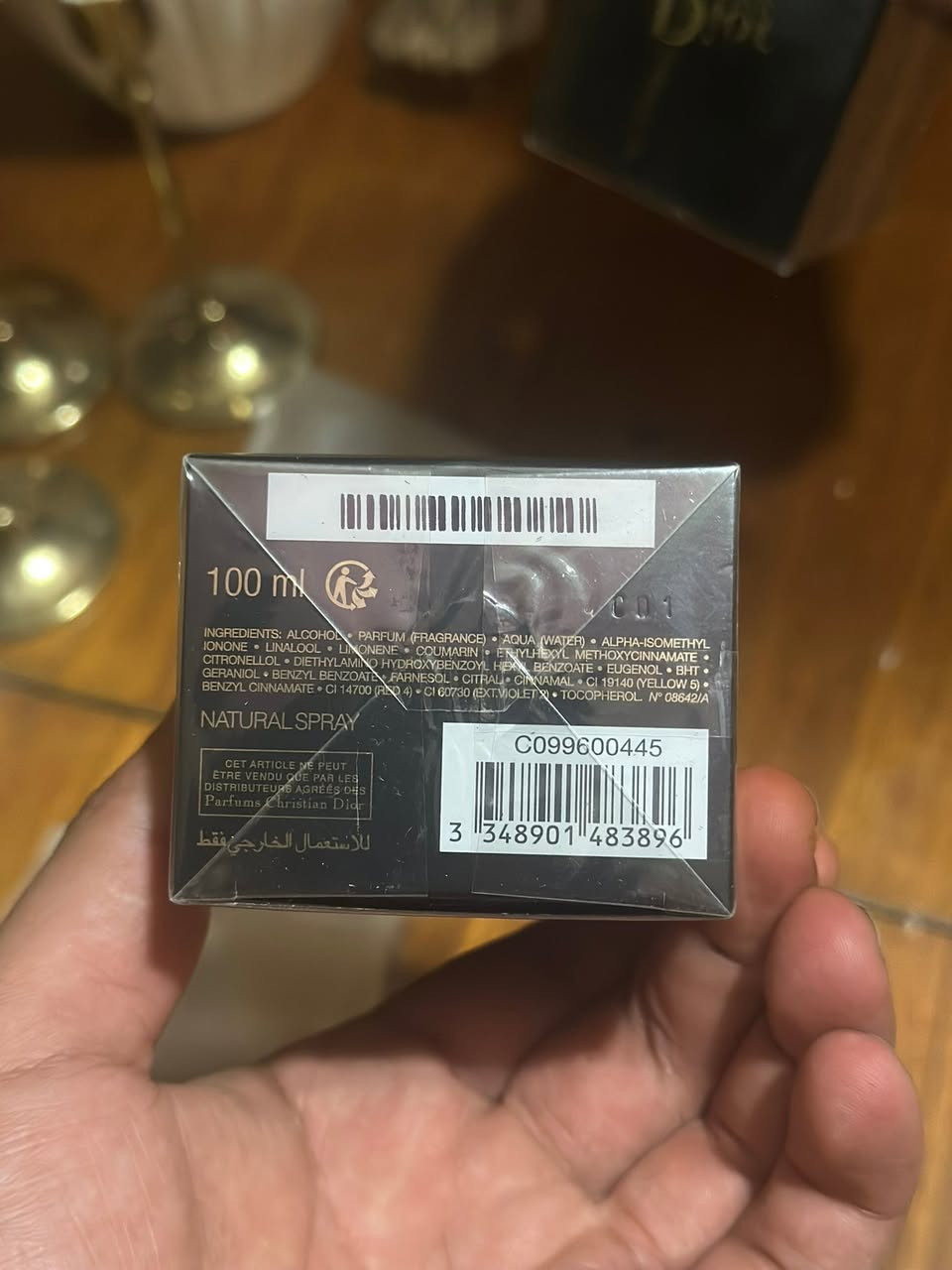 Dior Homme Intense 2011
حجم 150mlانتاج مقطوع 2024
مسلفن 165$
Dior Homme Parfum
حجم100ml انتاج مطقوع 2024
مسلفن 185$

BURBEREYSPORT
حجم 50ml انتاج مقطوع 2017
مستخدم رشات
50$

Meydan The Spirit of Dubai
حجم 50ml مستخدم 5رشات
135$

GUCCI INTENSE OUD
حجم 90ml متبقي 83ml اصدار 2021
75$
اسعار نیهائي توصیل مجاني


**إذا كنت صاحب هذا الإعلان وتريد حذفه لأي سبب، رجاءا أرسل رسالة إلى الدعم الفني**
