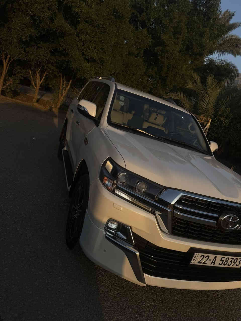 السلام عليكم للبيع فقط
لاندكروزر ٢٠٢١ ساز باب أول كراند تورنك فوول مواصفات محرك ٦ سلندر مكفولة كفالة عامة حتى الدعاميات جديدة جداً نظافة ١٠٠٪؜ جاهزة من كلشي بدون أي نقص رقم أربيل بأسمي هزة وفحص ورقم كله جديد تحويل مباشر ماشية ٦٩
 سعرها ٦٠٠ بيها مجال بسيط
للاستفسار ***********
مكانها جديدة الشط قريب الراشدية والحسينية
