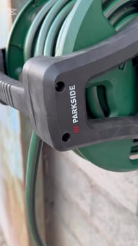 خرطوم ماء ٢٠م • بكرة مدمجة • قطر ٢سم