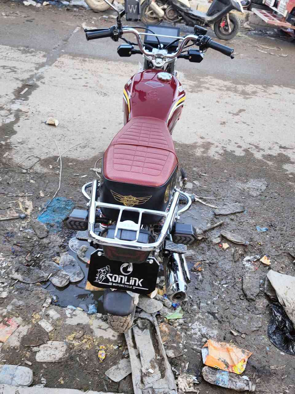 دراجهة للبيع موديل 2025 تايكر خمسهة كير جديدة صارلهة شهر السعر 750 او بيهة مجال بصيط الشراي يدخل خاص ***********
