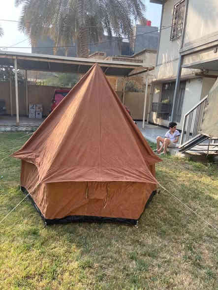 السلام عليكم ؛
من بعد اذن اصحاب الگروب المحترمون ؛
اعرض للبيع : خيمة چيكية الصنع من نوع ( Jested)…. الابعاد تقريباً: 250x200x150 cm
الخيمة اصليه وصناعتها متينه وصنعت للاغراض العسكريه ومخيمات الصيد وغيرها ….. تتسع لاربع اشخاص او اكثر..
جلد اصلي وچادر مقاوم لكل الظروف البيئيه من برد وحر وعواصف وثلوج..
فقط السحابة عاطله بسبب التخزين لمده طويله..
السعر ١٧٥ الف دينار
☎️ ***********
مع الخيمه هديه ( خيمة صغيرة للاطفال سعة شخصين)
بابل/ الحله
