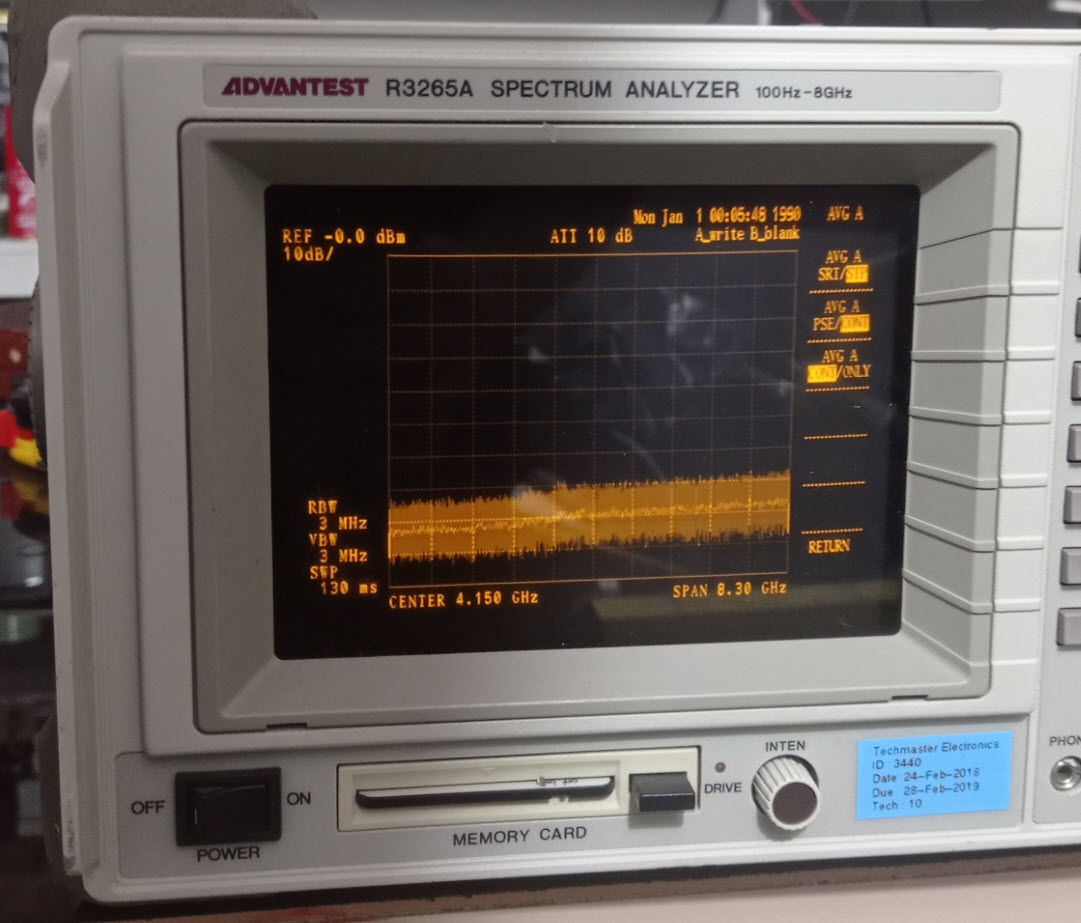 جهاز سبكتروم انلايزر لفحص الترددات المختلفة جهاز نضيف جدا بيه لزكة معايرة 

شغال كامل يقيس من 100 الى 8GHz ترددات عالية للسعر والاستفسار خاص


**إذا كنت صاحب هذا الإعلان وتريد حذفه لأي سبب، رجاءا أرسل رسالة إلى الدعم الفني**