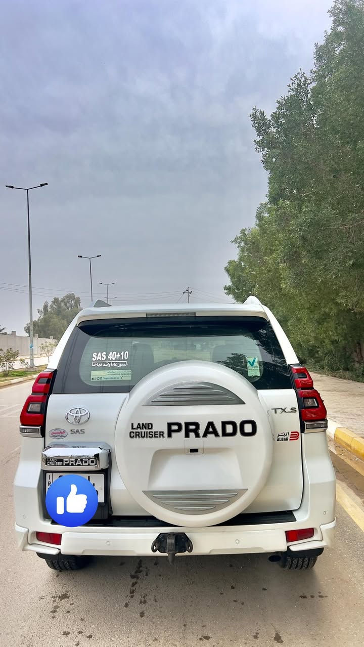 السلام عليكم 
برادو 2020
مكفوله 
محرك 6
مري شفط
لايت زينون
ساس(SAS)
ماشية 114الف
4*4
رقم سليمانية
مواصفات (TX.s)
كشنات جلد 
شاشة 
داخل صاج
بمصة
السونار موجود بل منشور 
للاتصال ***********
السياره جاهزه وداخل مغلف
