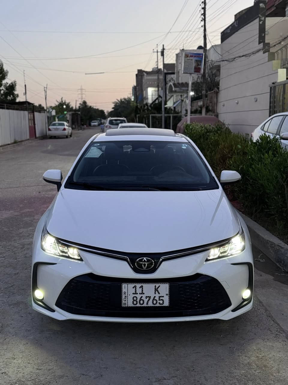 سلام عليكم كورلا هايبرد موديل 2025 سياره اب وضع زيرو فول مواصفات السعر154 وبيهه مجال
رقم سياره بغداد تحويل ثاني يوم سياره مكفوله كفاله عامه من البارد والصبغ والحالوب  ماشيه 20 الف مكاني بغداد الكاضميه للاستفسار : ***********
