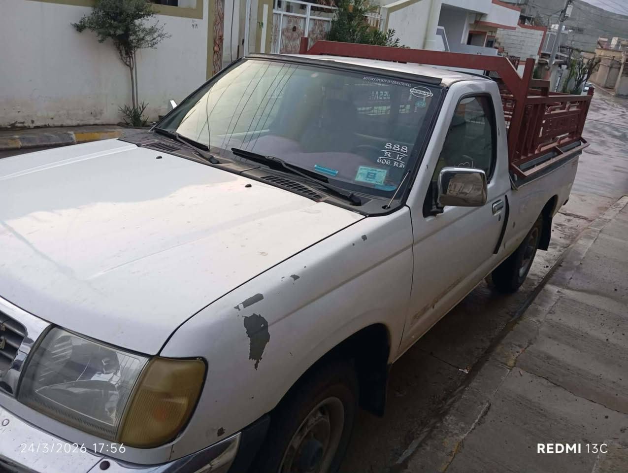 سەرەتا بەناوی خوا نیسان پیکاب بۆفرۆشتن مۆدێل 2002 تەبریتە و پاوەر نیە ئارمی پلاستی کی سلێمانیە دوو پارچەی ڕەشە چەمەڵخێکو بۆنیدەکەی بەشەر تی گێڕو مەکینەو ئەکسل سەیارەیەکە تابڵێی مێ مەسرەف و جائیزە ماڵی کەسابەتە  حازرە بۆ ئیش کردن سەبارەت بەنرخەکەی 80گەڵاو مەعامەلە...ئەدمین ❤


**إذا كنت صاحب هذا الإعلان وتريد حذفه لأي سبب، رجاءا أرسل رسالة إلى الدعم الفني**