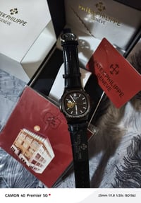 باتيك فيليب • اوتوماتيك • علبة وكارت ضمان