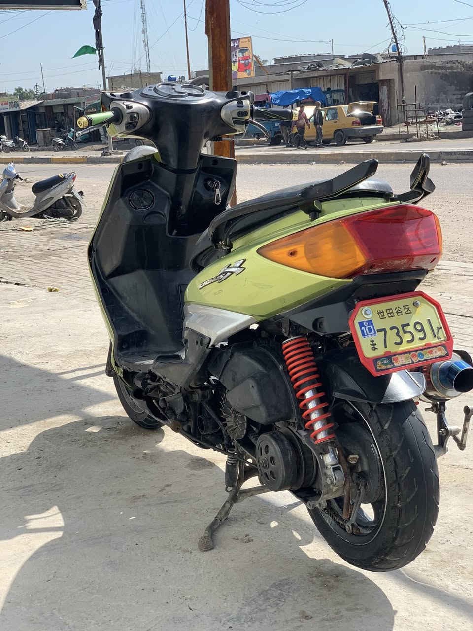 سكنس فحل كورية الدراجة خرسة الله شاهد ستوني شاد الها كور وبوشة وولفات مال حاوية الله شاهد وين متريد افحصهه
صالنصة رياضي الدراجة مال جناي تاخذهه تترحملي السعر ٥٠٠ وبيها مجال قليل المكان بغداد مدينة الصدر

‭٠٧٧٧ ٧٤٨ ٨٠٨٣‬
