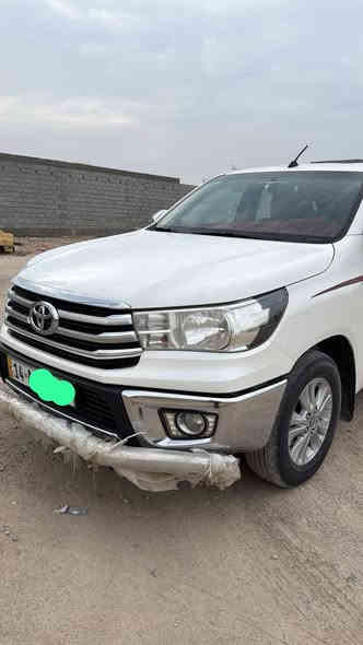 سلام عليكم هايلوكس 2017 كفاله عامه بارد يم قبق البانزين كد شبر .
كويتي الساير شرط مكينه كير ع وضع الشركه بأسمي البصره الزبير 
السعر 230 الاتصال بهذا الرقم *********** البصرة
