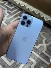 جهاز أيفون 13 برو ماكس ذاكرة 256 لون سمائي نموذج الأمريكي جهاز ماداخل ...