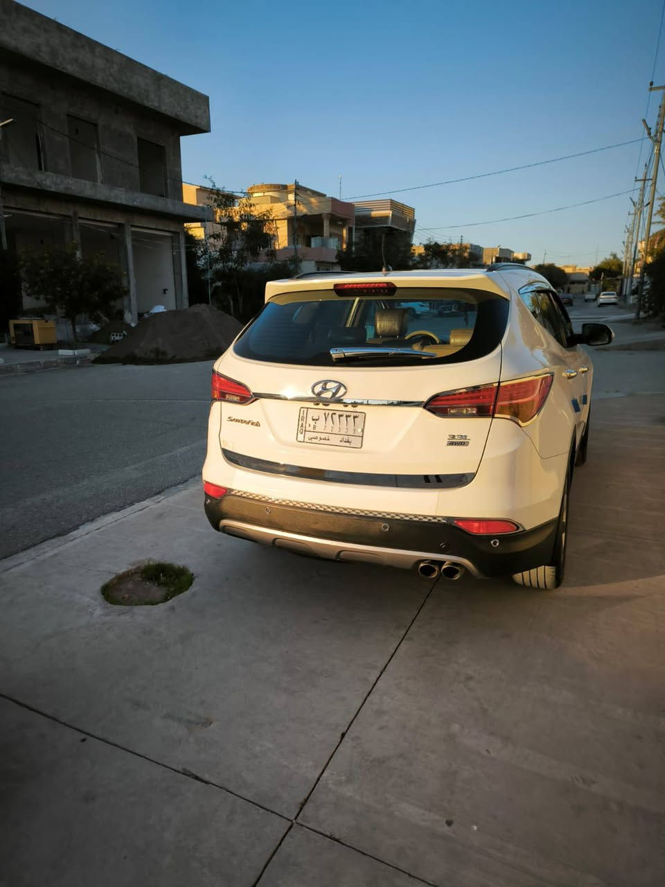 سنتافي خليجي فول  واحد على واحد رقم بغداد مشروع وطني سياره بلاديه ومكفوله من دعاميه للدعاميه موديل ٢٠١٥ محرك 3300 بلاديه بانوراما كشن جلد وكهرباء 7راكب تبريد 3قطع بصمه ومرايا شفط للاستفسار على الرقم ***********
