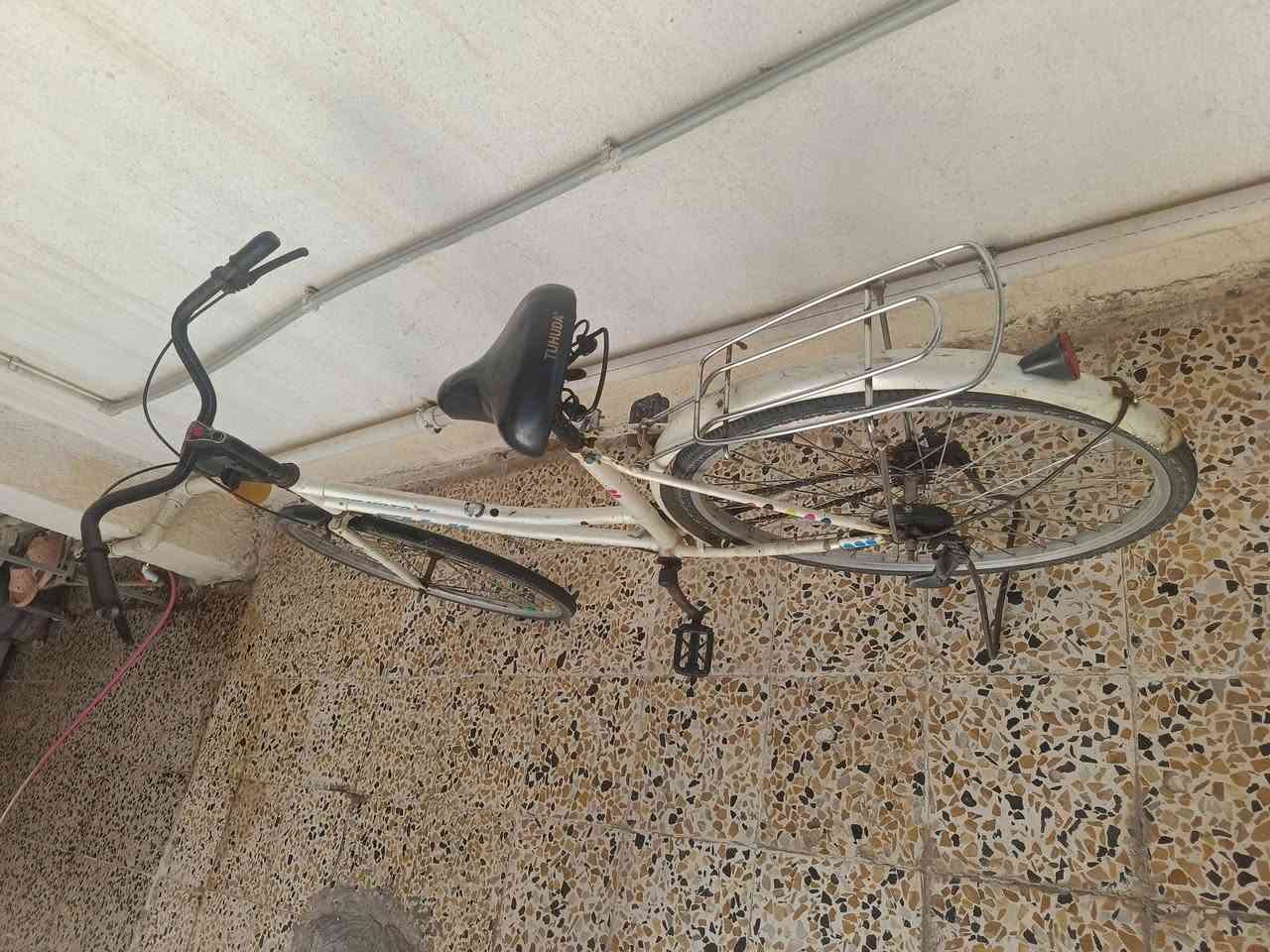السلام عليكم بايسكل حجم 26نضافه فول بس عيبه جامرلغ كدام ماكو سعر 50وبي مجال حق الجيه وتدللون عنوان كركوك واحد حزيران للاستفسار الاتصال على الرقم الموجود ***********

