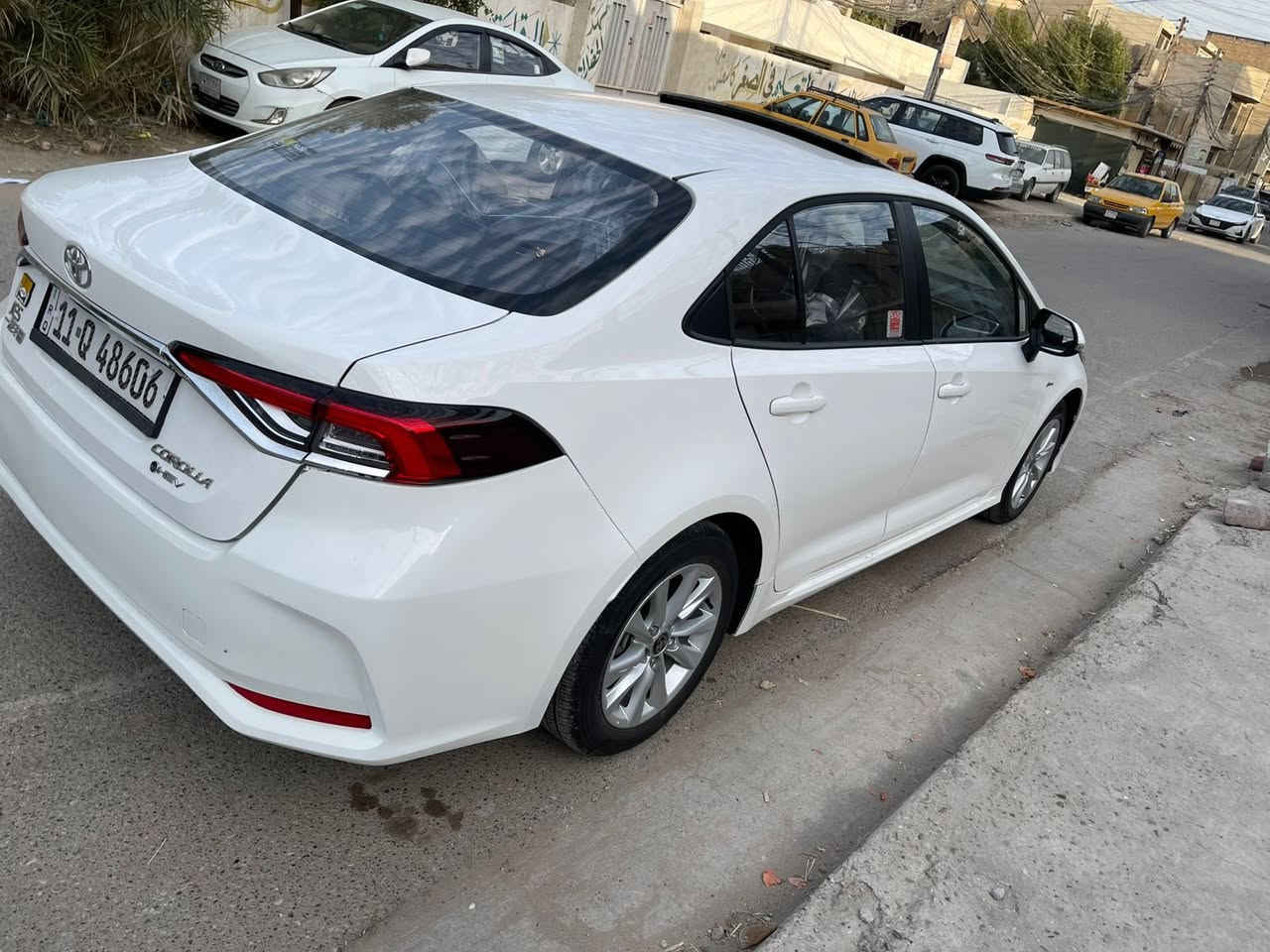 سلام عليكم
كورلا 2025 تجميع الصين

ماشيه 1000 زيرو بعدها

صار بيها جنطه خلفيه ضرر بدلتها نفس لون 

مواصفات معروفه
داخل اسود
فتحه 
3بصمات تشغيل وابواب
شاشه 
كاميره 
اوتو هولد 
سايد بريك بصمه 

***********
149$
بغداد
