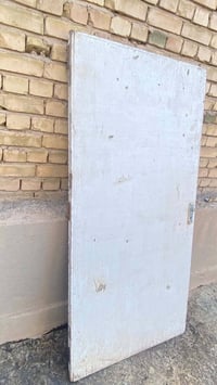 باب خشب صاج • باب للبيع • مكاني كوت