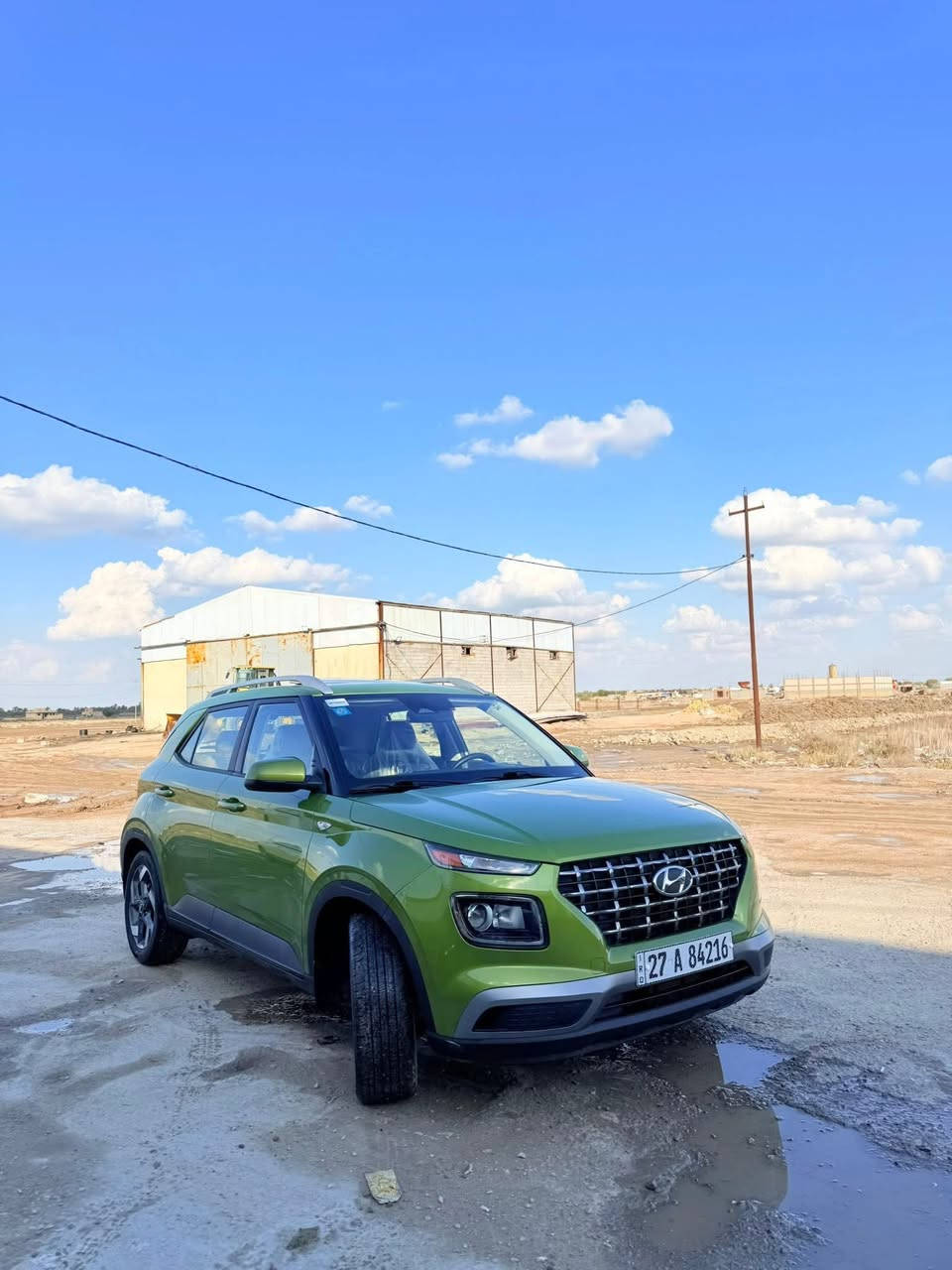2023 HYUNDAI VENUE
سعة المحرك:-  1.6 بانزين 

المسافة المقطوعه : -   25312mi

اللون :- اخضر        

الموديل:-2023 

عدد المقاعد :- 5 مقاعد 

الاضافات#👇👇

 شاشه كبيره 

فرش مخمل لونين 

تحكم سرعه

تحكم مسجل 

ويل 16

كأمره  

فتحه سقف 

بصمة تشغيل 

رادار تحديد مسار 

حساس تجاوز 

مرقم ذي قار : معوقين

للستفسار ***********

         🚘🚘  حادث السياره تقرير غرق    🚘🚘
