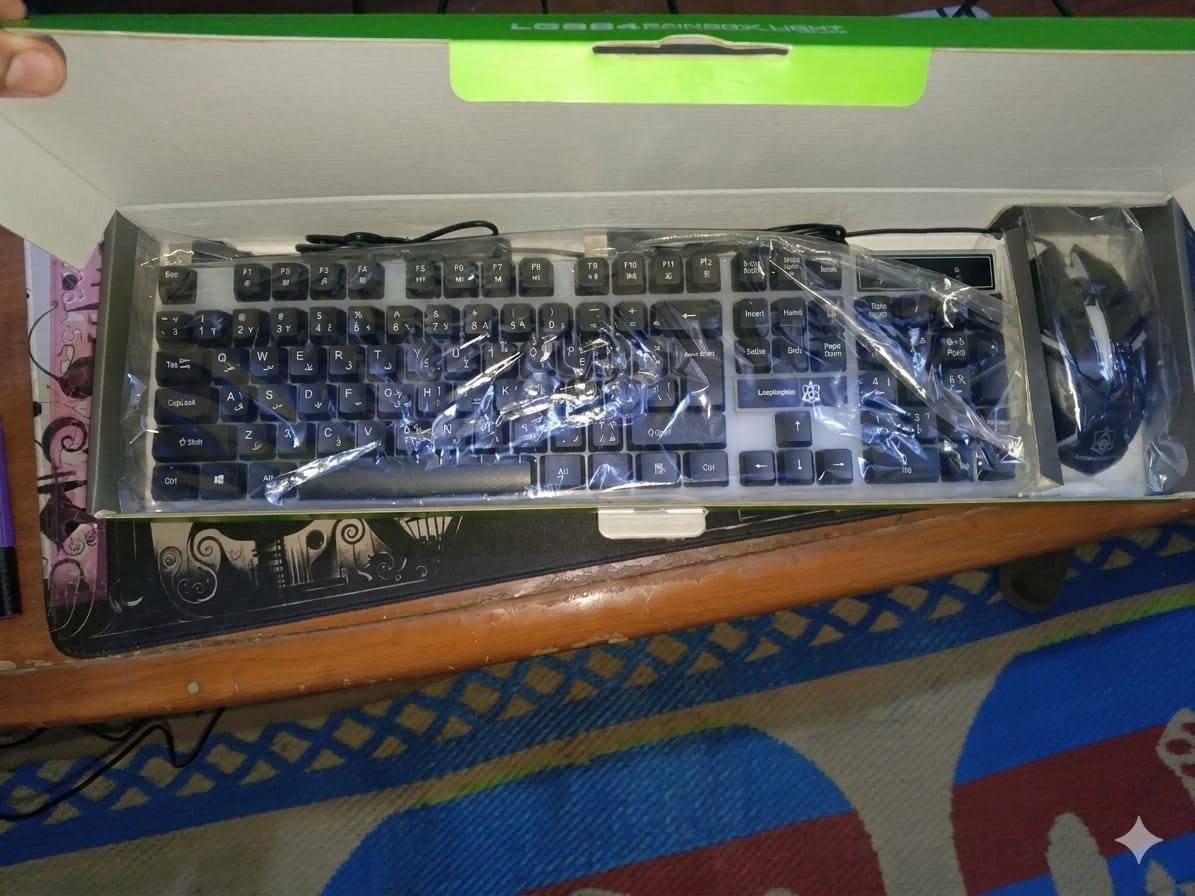 كيبورت عربي وانكليزي معه ماوس.  15 ولتوصيل 5


**إذا كنت صاحب هذا الإعلان وتريد حذفه لأي سبب، رجاءا أرسل رسالة إلى الدعم الفني**