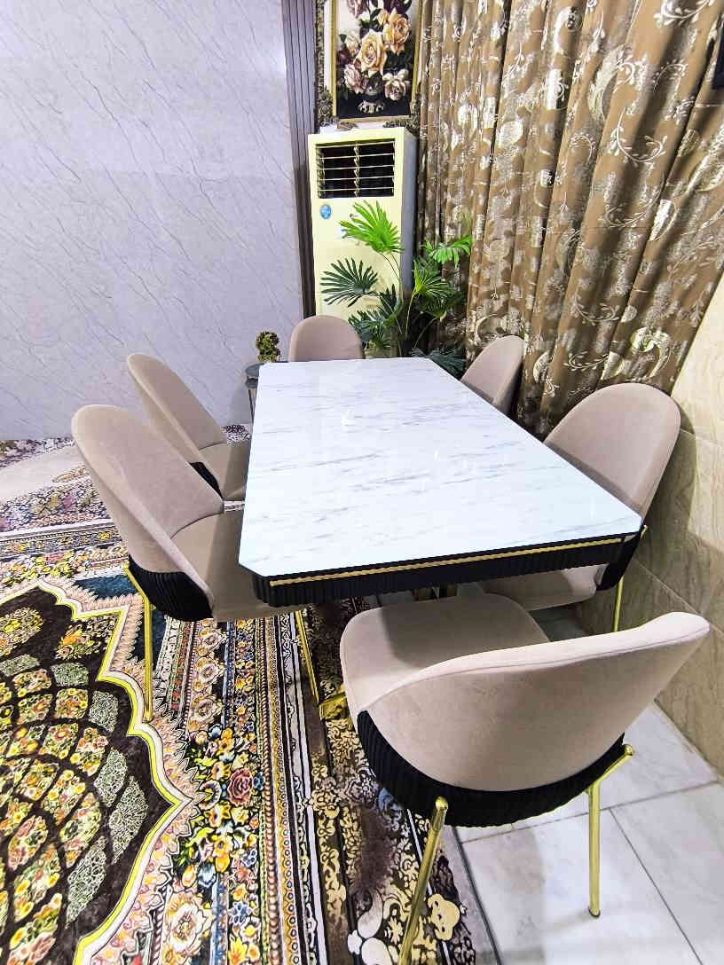 ميز طعام للبيع نوعيه راقيه تركي جديد غير مستخدم العنوان كربلاء حي القادسيه رقم الهاتف *********** كربلاء
