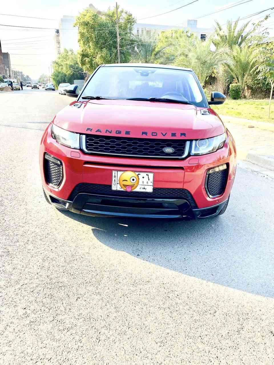 السلام  عليكم
رانج ايفوك
موديل 2016 تو كلر
وكالة القلم
كفالة من الصبغ وتصليح
سيارة فول موصفات
مكينه 2000 cc تربو مرغوب
كير ماوس
شاشة جببر 
تحكم تهتين
رادتر توقف 
رادار خلفي 
رادار امامي
جنطة كهرباء
بعد هواي موصفات
ماشية 44 
السعر 18 الف بيها مجال 180
سيارة بوضع وكالة  مابيها اي نقص
مكان السيارة بغداد الكرخ
***********
