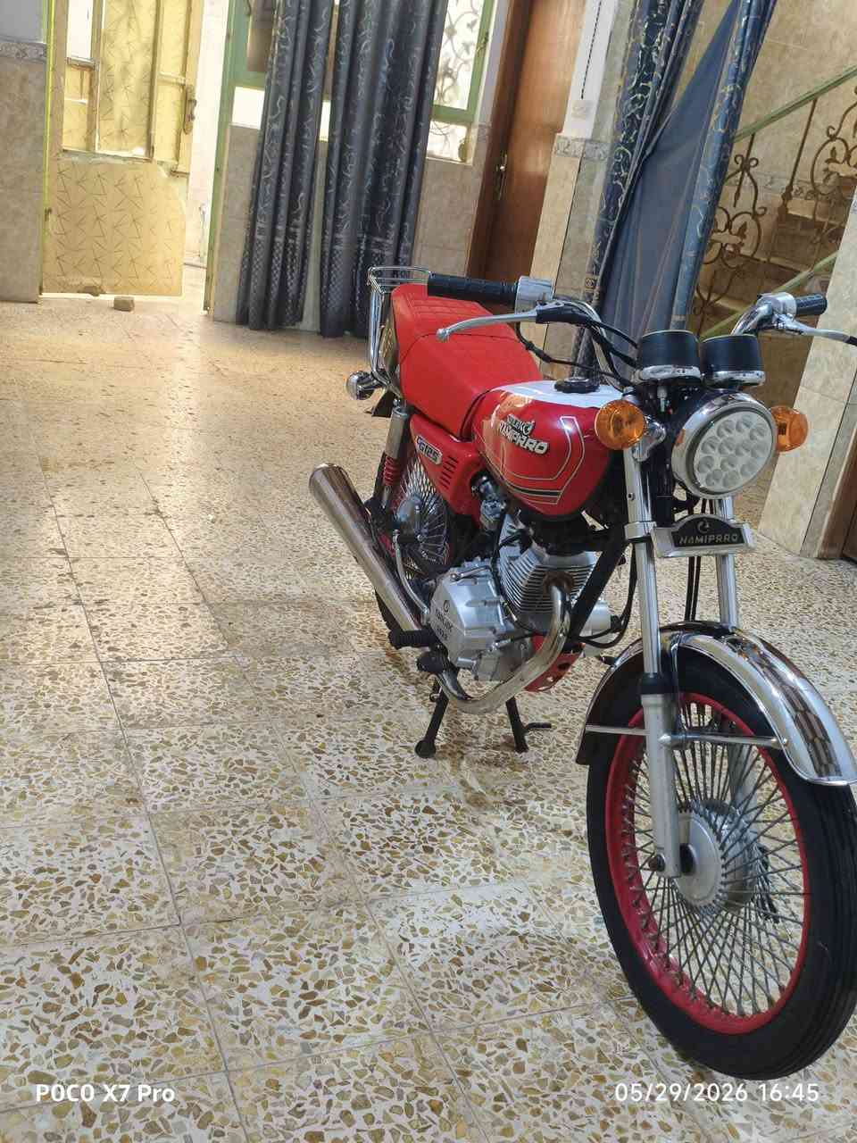 الهم صل على محمد وآل محمد❤️ 

السلام عليكم اخوان نامه برو مكينه🏍️ 
 غطاس افضل شي بالسوك✋ 
للبيع وكيله دراجه العارضي 🧑
  كارتون شوف عينك ما تعتاز🪬
موديل 22 🔜 
سعر 750وبيه مجال💲 
عنوان النجف الاشرف 🇮🇶 
📲 ***********📲
