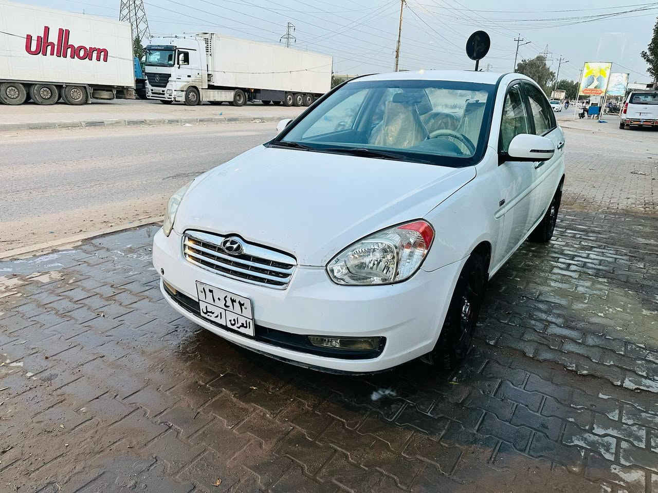 اكسنت للبيع موديل 2011 محرك جديد كير تبريد شغال بيها باب مبدل و بيها ربع الجاملغ الخلفي والأمامي سعرها 88 وبيها مجال العنوان النجف للإستفسار *********** النجف, العراق
