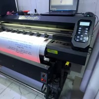 طابعة للبيع نظيفة وشرط الفحص دبل هيد xp600 مشدود عليها هيد بالكارتون م...