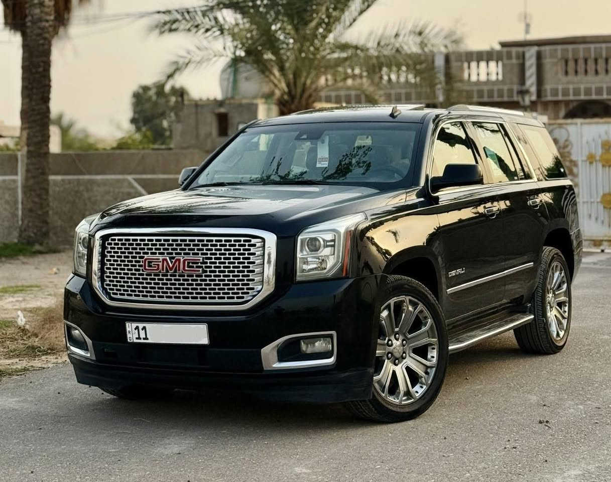 جمسي يوكن 2015 بتره خليجيه
الفئه: دينالي
المواصفات: 1/1
فتحه
جلد
داتا شو
فورويل
بصمه + 4 ابواب
داخل لونين
رادار امامي
رادار جانبي
كيجات الاكترونيه
شاشه سقف DVD
ستيرن كهرباء
ستيرن تدفئه
صندوق كهرباء
سماعات  Bose
كشن ميموري
كشن هزاز
مري شفط
تحديد مسار
تشغيل عن بعد
شاشه + قاصه
حساس امامي + خلفي
كشنات تدفئه + تبريد
كشنات كهرباء امامي + خلفي
السيارة مكفولة من الصبغ بيها فقط بارد باب خلفي ايمن والباقي مكفول بدون صبغ او ضرر رقم بغداد بأسمي
السعر ( 330 ) مكاني بغداد
***********
