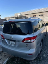 نيسان كويست 2011 وارد امريكي   سبعه راكب   محرك 6   حادث السيارة كما م...