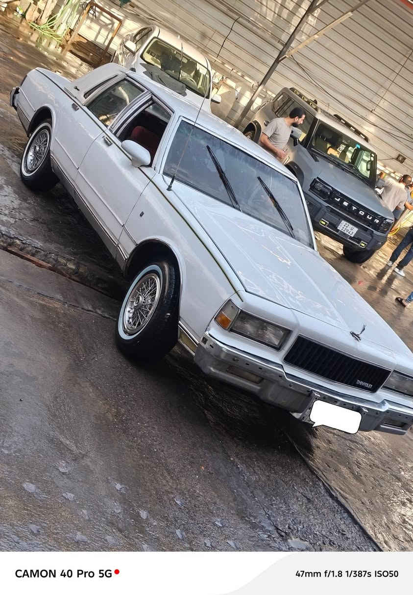 السلام عليكم
قبل التفاصيل عندي شرط واحد فقط متعلق بالاصوليات ( السيارة احولها بأسمي يلا ابيعلك )
العنوان : مركز مدينة البصرة
للتواصل : *********** 
السعر : 50,000 $ 
النوع : شوفرليه كابرس 
الموديل : 87
الطراز : LS ربع جلد
اللون : أبيض 
اللوحات : بصرة ألماني
تاريخ نفاذ السنوية : 6/9/2026
الصبغ : عام
الغرفة : نظافة 75%
المحرك البلادي 350 
ناقل الحركة 350 جديد جداً قبل أقل من شهر بدلته 
تخم تاير جديد جداً
باور ستيرن و جعمقة جديد جداً قبل يومين بدلتهن
الحدادة جديدة جداً
منظومة بريك خلفي كاملة جديد بالصندوگ ما عليك بس الشد
مسجل و راديو بلوتوث و أواكس شغال و شادلها شاشة
الكهربائيات : ما بيها گلوب نقص بس يحتاج ترتيب جداً بسيط بسبب انشغالي ما جاي اكدر اسويهن مثل ربط أو تبديل فيوز 
و حياكم الله جميعاً
