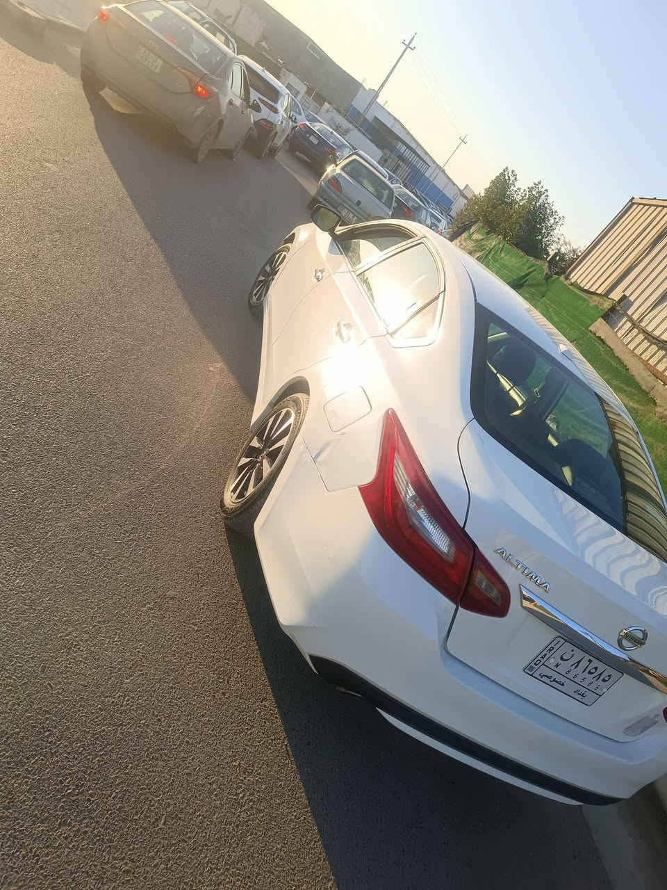 السلام عليكم
نيسان التيما موديل 18 sl
رقم بغداد 
بجم كبس فول عدا الفتحة 
صور مع سونار مرفق بالمنشور 
فقط جزء من الجامرلغ مع جزء باب خلف سائق
بيع او مراوس ماشية 65 
عنوان بغداد السيدية 
السعر 128 
***********
