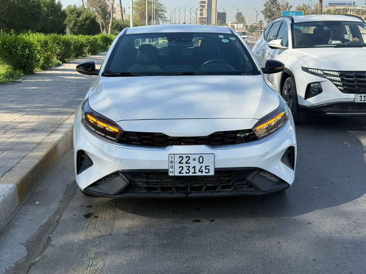 السلام عليكم
للبيع كيا فورتي 2023 جي تي فول تيربو – بصمة تشغيل، بصمة أبواب، كراسي جلد، اشاير مري، نقاط عمياء
2023 KIA Forte, GT 
1.6L, 4 cyl., 201HP
وارد أمريكي ، بدون دواخل الاربكات كلهن سليمة ، رقم أربيل  ، اللون ابيض ، محرك 1600 تيربو ، الحادث كما موضح بالصور، تبديل وصبغ الجاملغ والدعامية وتصليح وصبغ جزء بسيط من البونيد ، اوتو هولد ، هند بريك دكمة ، نقطة عمياء ، اشاير مري ، ماشية تقريبا 34 الف ميل  
السعر 175 ورقة - 

بغداد 
رقم الهاتف ***********
