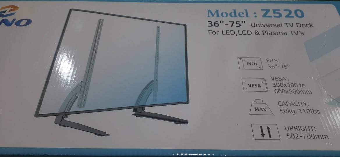 يتوفر لدينا ارجل للشاشات بلازما المفقود من حجم ٣٢الى إلى ٧٥ تجدنه في محل عالم الالكترون لتصليح شاشات البلازما والاجهزه إلكترونية 
طوز مقابل مطعم بازروز 
***********
