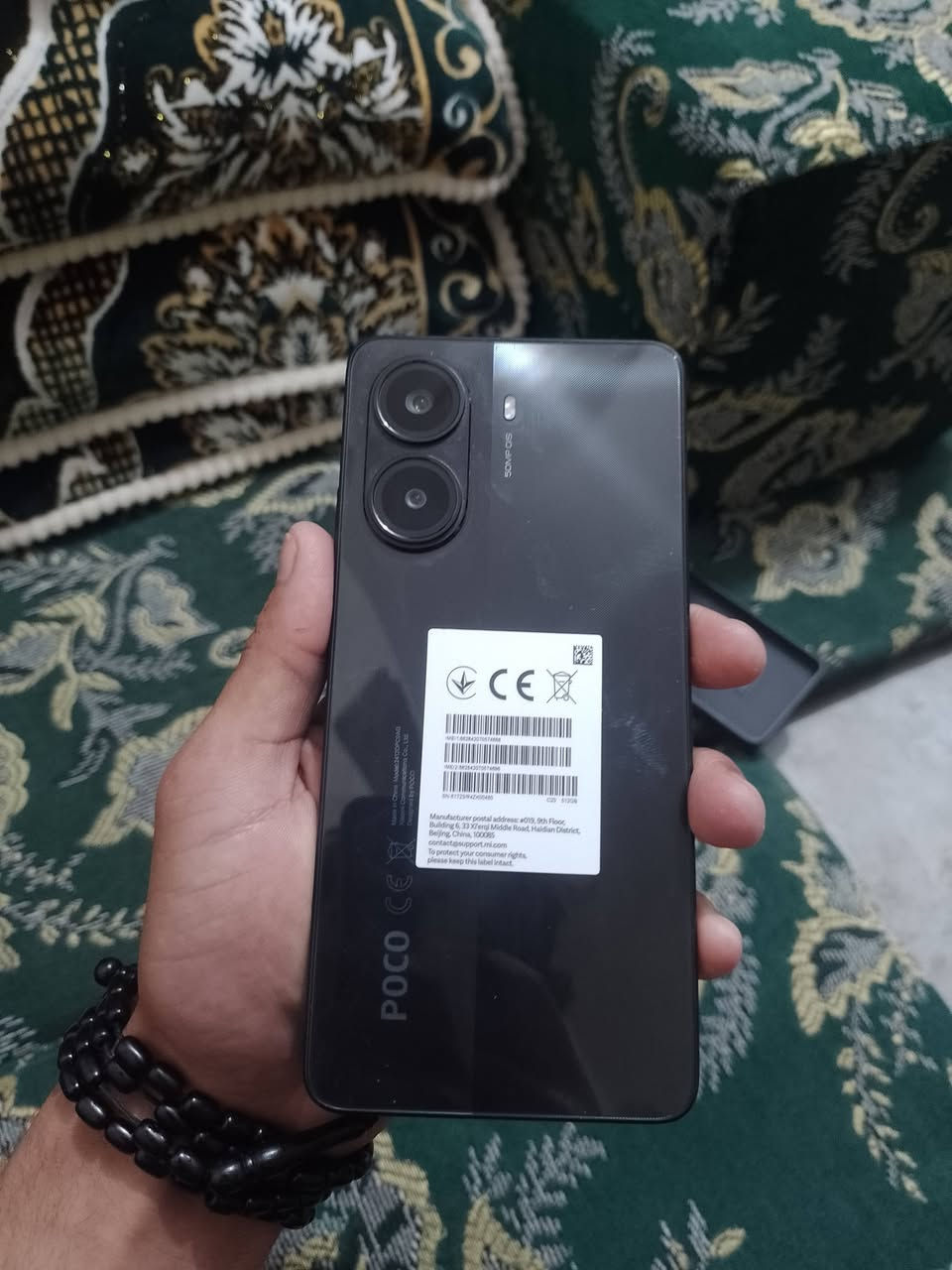 الـسـلام عـليكم يـوجد
جـهاز بوكو x7 برو شاحن 90 W وياه كارتون حـاله البطاريه 91 عدد دورات الشحن ٦١٦ ذاكره الجهاز 512 الـسعر الـمطلوب 375 و بي مجال بسيط.


**إذا كنت صاحب هذا الإعلان وتريد حذفه لأي سبب، رجاءا أرسل رسالة إلى الدعم الفني**