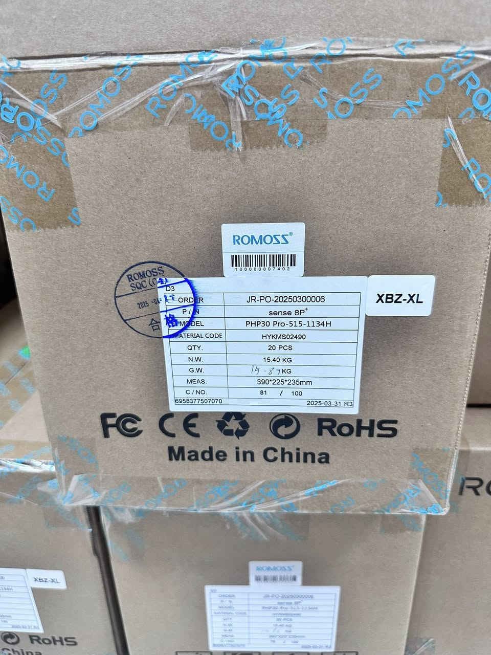 18W 30,000mAh ROMOSS Power Bank

#cnwlinks #cnwlink  #stock #powerbank #RomossPowerBank #30000mahpowerbank


**إذا كنت صاحب هذا الإعلان وتريد حذفه لأي سبب، رجاءا أرسل رسالة إلى الدعم الفني**