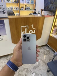 ايفون ١٥ برو ماكس • دبل شريحة • بطارية ٨٨٪