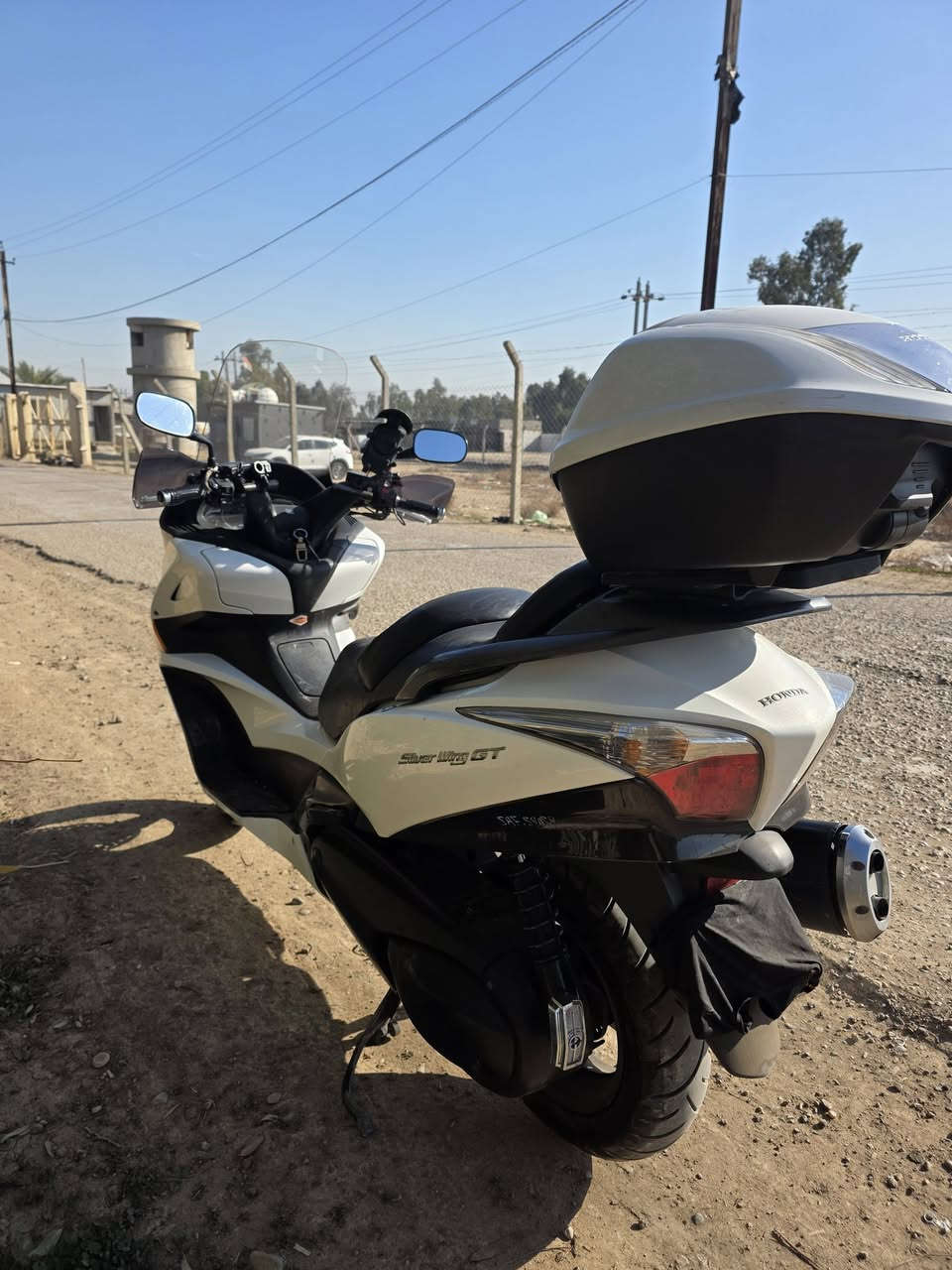 سلام عليكم
سلفر ونج جيتي 
موديل 2009
محرك 400
رقم بغداد 
صوت ناعمة
دراجة ما متعوبه
بيهه ملاحظات بسيطة 
المكان : بغداد فلكة حي النصر 
اعتذر عن ذكر السعر لان اكو ناس تكسر ابحلال العالم
رقم الهاتف:***********
