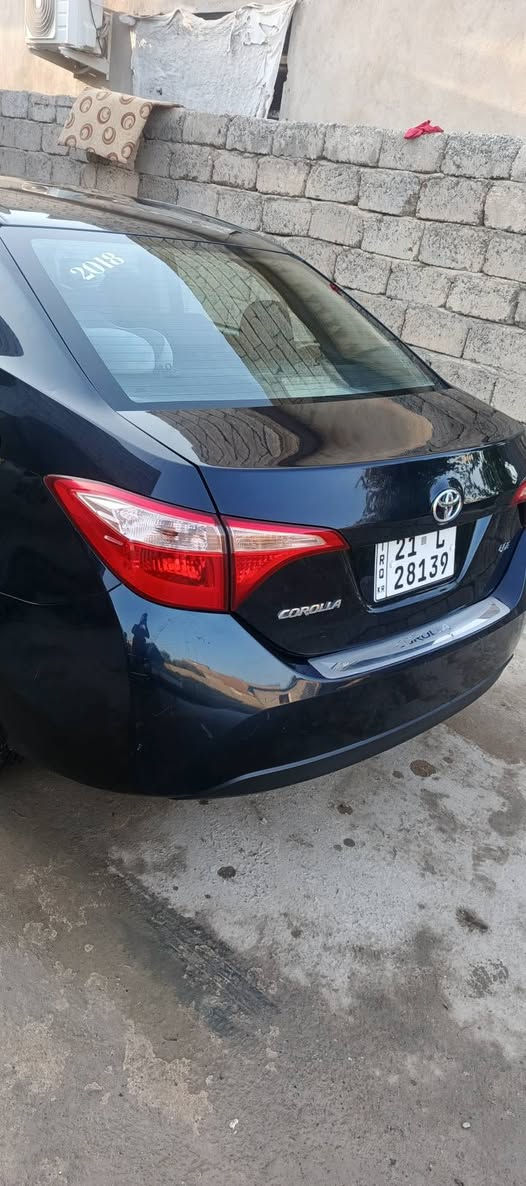 كورلا 2018 تبريد ثلج 🥶
تدفئه بل اكشانه 
رقم سليمانيه شرط 
التحويل 
محرك ما مفتوح 
بيها 4 قطع 
بلا دواخل
السعر 125
للأستفسار ‏‪
‏‪0773 968 2691‬‏
