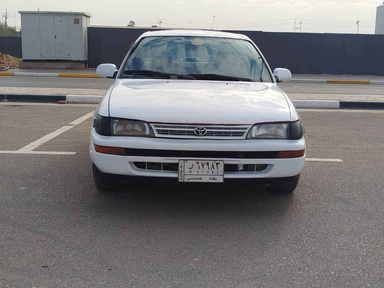 سلام عليكم للبيع كورولا موديل 95 كير مكينه حداديه تخم تاير تبريد كله جهاز مكفول من  الضربه والصبغ السعر 48 بيه مجال عنوان كربلاء ***********
