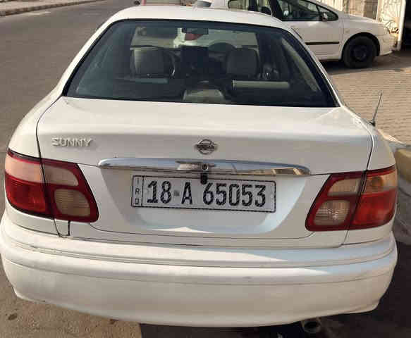 نيسان سني ياباني 
موديل ٢٠٠٠ 
رقم بابل سنويه لل٢٩ رقم انكليزي 
تحويل مباشر 
كير ومكينه كفاله 
تخم تاير وحداديه صار اقل من شهر 
سياره جاهزه كل نقص مابيه
***********
*********** 
السعر ٦٠$
