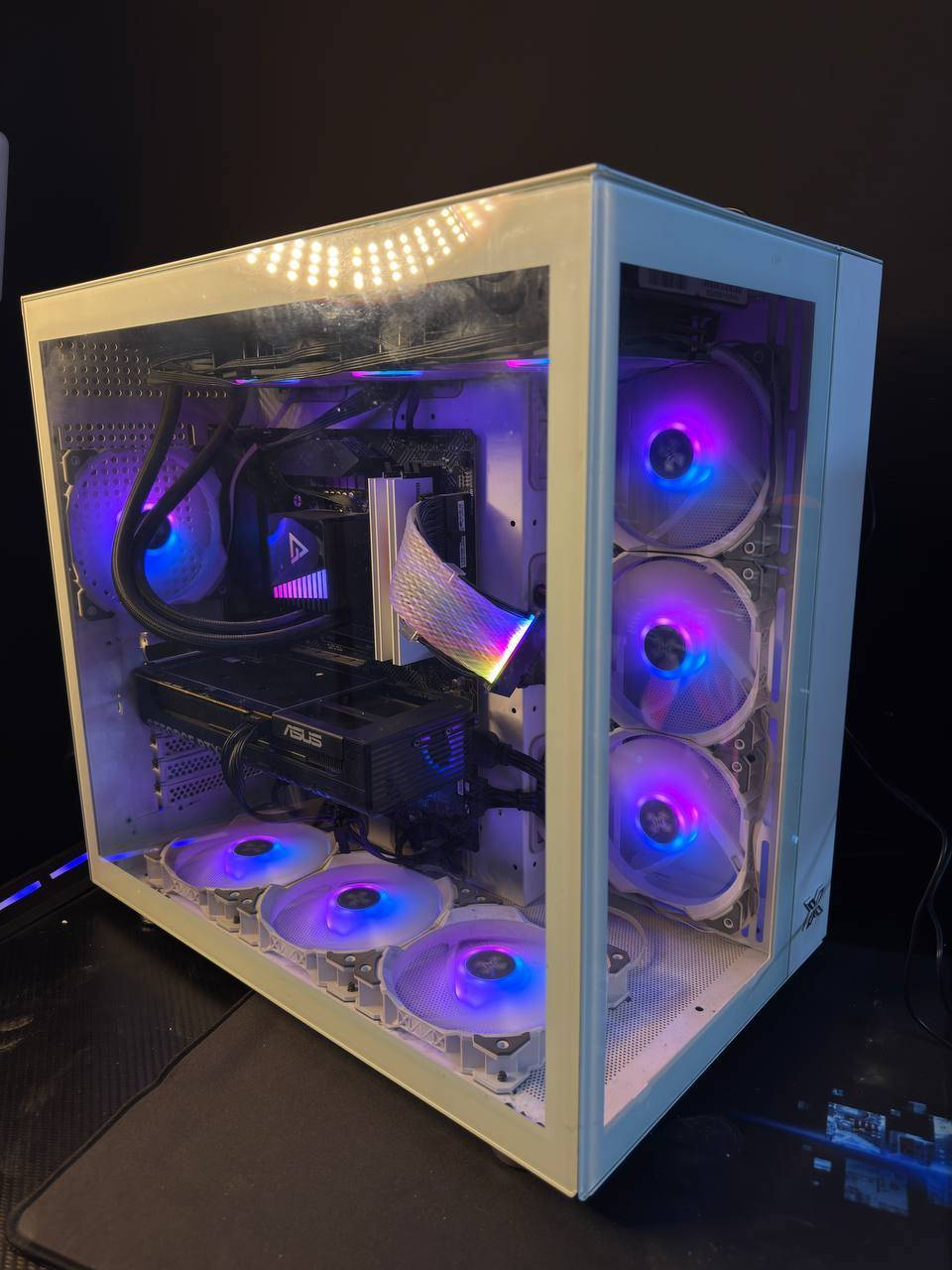 السلام عليكم
تجميعة مستعمله 

I7 12700
5060 asus prime 3fan
16gb ram
M.2 1tb lexar
Z690-p msi pro
Cooler 360ml antec rgb
Case xigmatech rgb 7fan
700w antec 80+

السعر 1150 الف
 
مكان بغداد الكراده خارج مقابل الجامعة التكنولوجية 
رقم ***********
