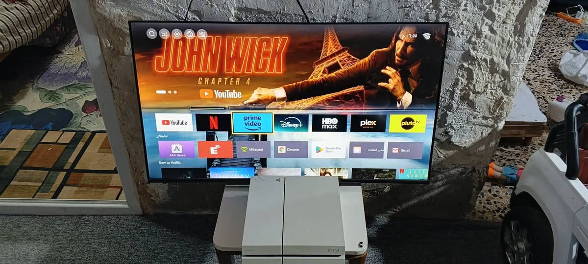 بلي 4 فات +شاشه حجم 43 الشاشه مامفتوحه بيه انترنيت+ البلي. جهاز مامفتوح نظام 11 ذاكره 500 — يدات عدد 2 +مهكر تهكير قديم مو قرص + غراض كامله العاب بي 5 وبعد اصير بي العاب+
👋👋 البلي 4 +شاشه = سعرهن ثنيهن 400 الف قفل
واتسب ***********
