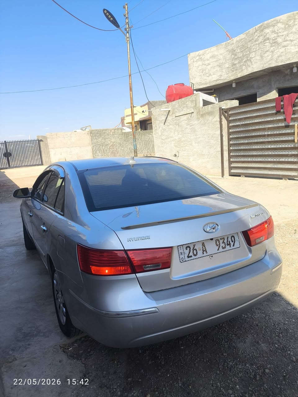 سلام عليكم
سياره للبيع 
سوناتا موديل ٢٠٠٩ وارد امريكي
رقم صلاح الدين انكليزي ب اسمي 
سياره بيهه صبغ بدون دواخل 
محرك كير صدر مكفول 
مال جناي 
للاستفسار ***********
***********
مكان السياره صلاح الدين / قضاء الدجيل
