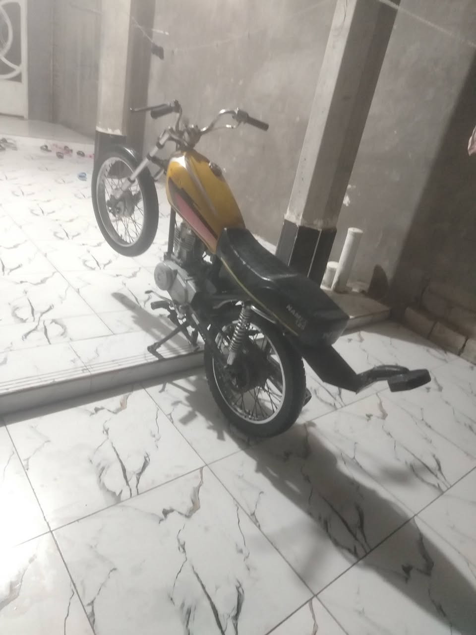 سلام عليكم دراجه لبيع نامه حربي ادوات ب300 وبيه مجال مكاني ناصريه جبايش  ***********
