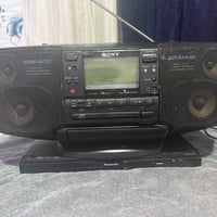 سوني ZS 66 • مسجل سوني • مسجل كاسيت • مشغل سي دي • راديو • دبل كاسيت •...