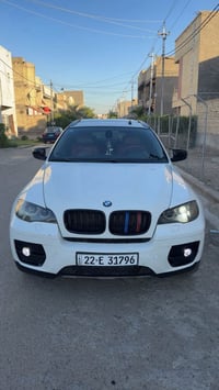 BMW X 6  2009 مكينة 3500 سوبر  ( كاز ) فول مواصفات 1/1 مكفولة من الضرب...