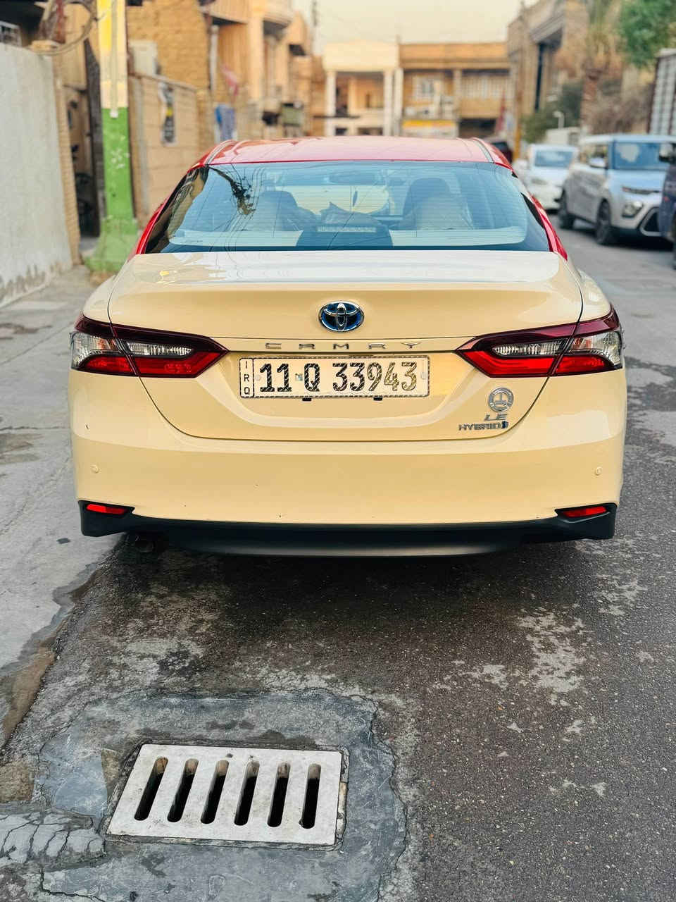 السلام عليكم للبيع
كامري هايبرد تكسي دبي 
موديل 2023اصل 
ماشيه 85 كيلو 
كير مكينه بطاريات خير من الله 
صدر امامي خلفي جديد 
بيها جاملغ وبنيد صبغ 
السعر 160وبيها مجال 
رقم بغداد الدولي بسمي شخصيا
مكان السياره بغداد الشعب 
للاستفسار الاتصال 
***********
