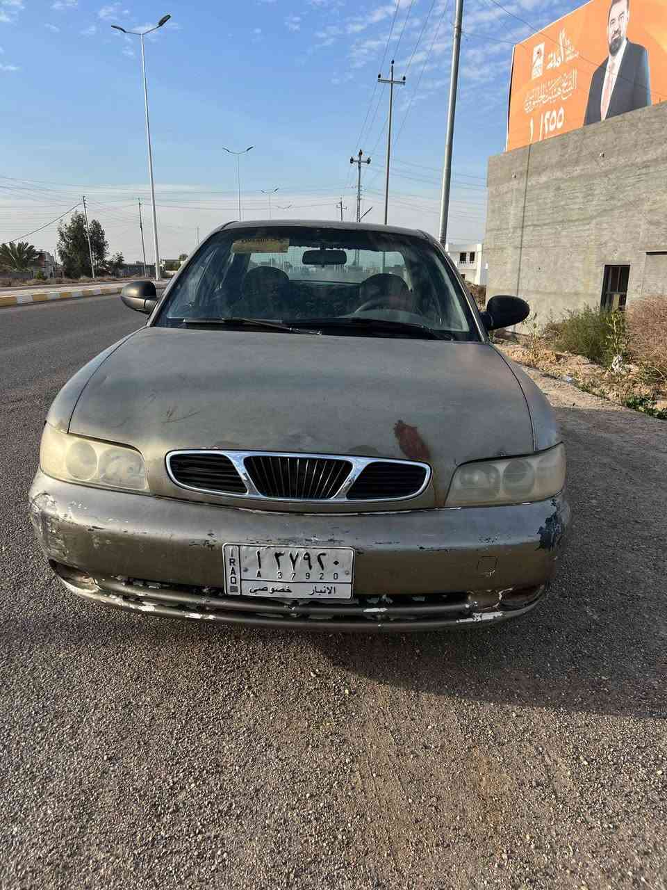 نوبرا 97 محرك 1800 كير عادي جاهزه كير محرك صدر تبريد كمبريسر فقط بدون حادث يحتاج الهه صبغ حزام السعر 22 بي مجال قليل مكان الانبار الخالديه رقم الهاتف***********
