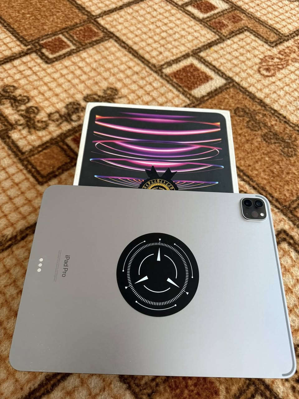 سلام عليكم ايباد برو جيل رابع 2022 ذاكره 256 غراضه كامله بطاريه 85 مكفول وشخط مابي كدام عينك النضافه 
سعره 700 بيع او مراوس شراي تعال خاص


**إذا كنت صاحب هذا الإعلان وتريد حذفه لأي سبب، رجاءا أرسل رسالة إلى الدعم الفني**