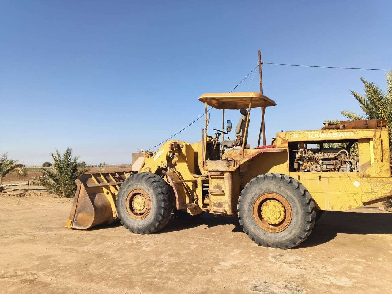 اسلام عليكم شفل كاوسكي حجم 80 موديل 85
صبغ شركه كير جديد اكسلات جدد رفع دفع محرك مكفول  رقم بصره الماني سنويه 29 
مكانها تكريت سعر 165 وبي مجال لاستفسار اتصل ***********
