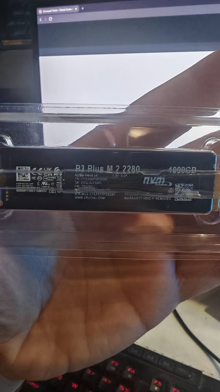 هاردات للبيع الكل مفحوص وجديد 

هارد ليكسر 4 تيرة جيل رابع مستخدم 100 ساعة فقط ب475 الف قفل

هارد crucial كروشيال 1 تيرة جيل رابع جديد غير مستخدم ابد ساعات استخدام صفر سعر 175 الف قفل 

هارد kingspec 256 كيكا جديد غير مستخدم ساعات استخدام صفر ب35 الف ققل 

الاسعار نهائية توصيل موجود 
***********
