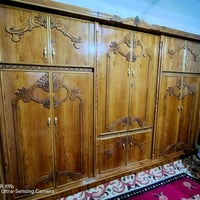 غرفة خشب زان • ٦ بيبان • دوشمة جلد