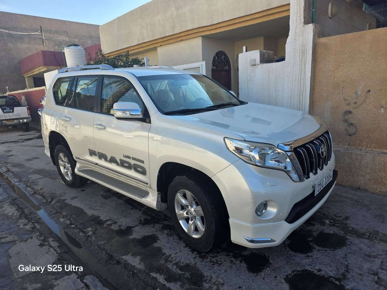 سلام عليكم
للبيع لاندكروزر برادو 2014 – فئة TX.L
 • المحرك: 4 سلندر الإقتصادي
 • خليجي
 • اللون: أبيض صدفي
 • كفالة: السيارة نظيفة، فقط رصعة صغيرة بالجاملغ الخلفي وكم حالوبة خفيفة بالقمارة
 • سونار موجود
 • الرقم: سليمانية (تحويل أو وكالة)
 • الممشى: 214,000 كم
 • السيارة جاهزة من كل النواحي وما تحتاج شي
 • الاستخدام: شخصي (مال جناي)

💰 السعر: 270 ورقة
📌 قابل للتفاوض البسيط للجادين

📍 المكان: ديالى – خانقين
📞 للاستفسار: 0770 691 7211
